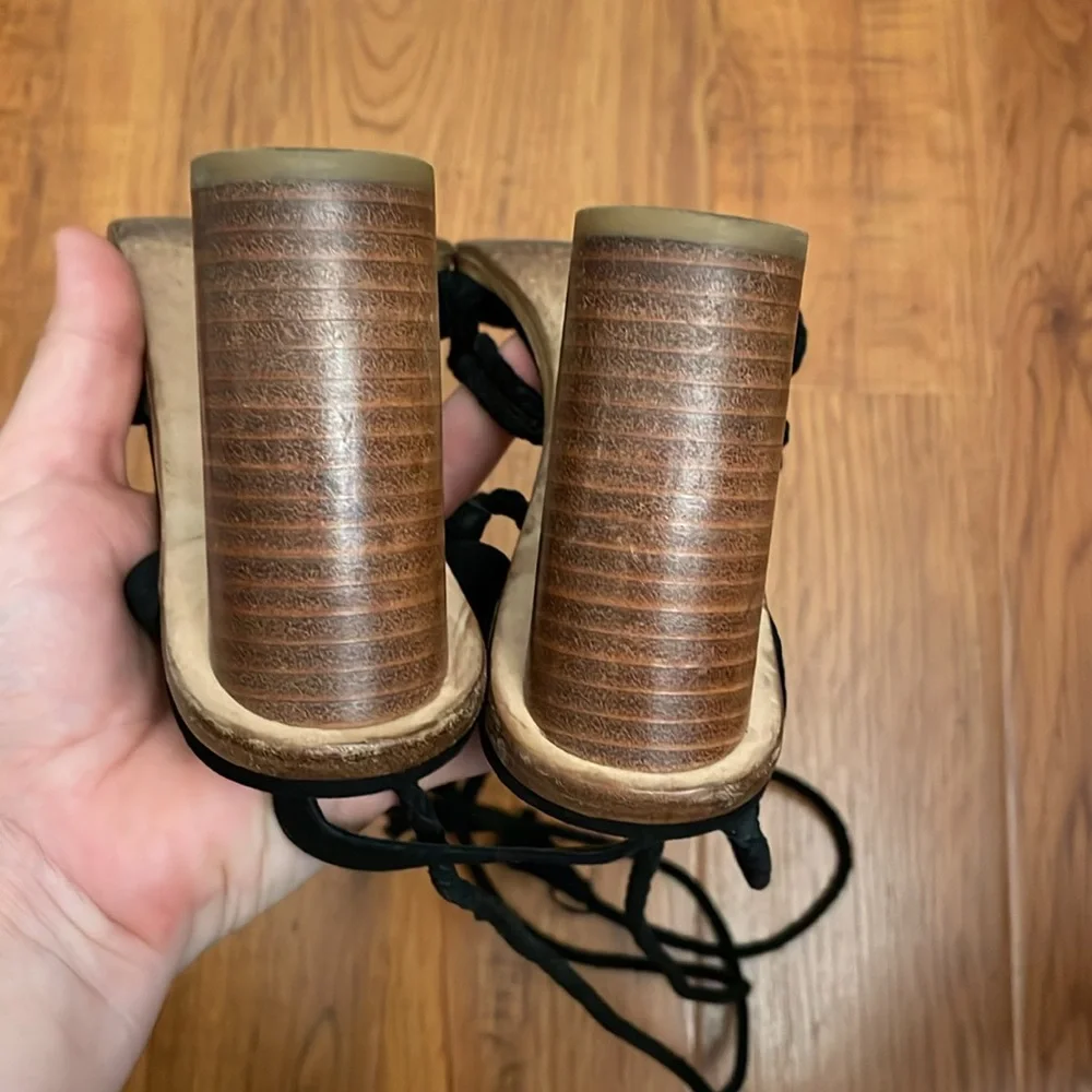 3 for $25! JOIE Banji Sandals Black Women’s Sz 37.5 / 7‎ - Picture 6 of 10